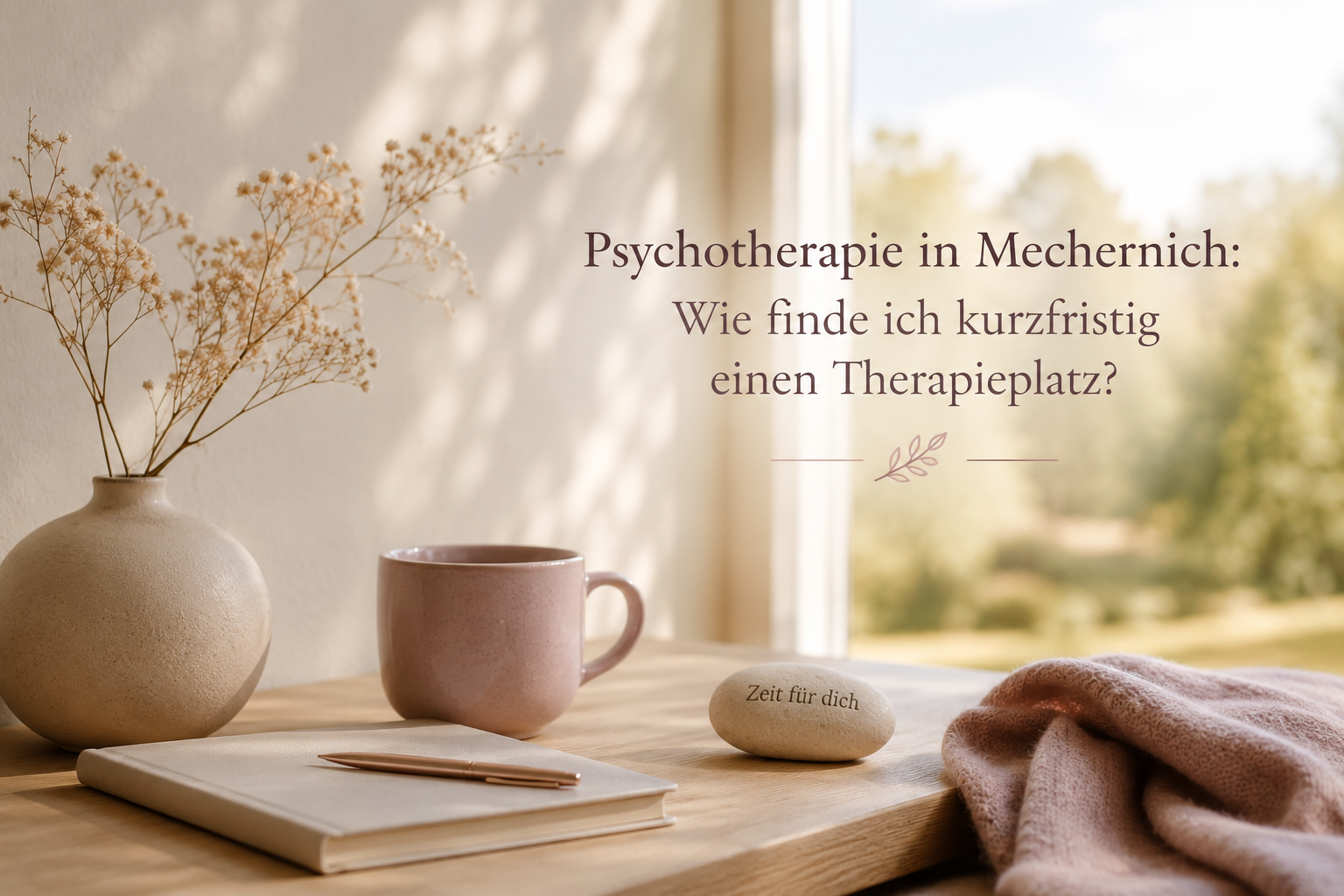 Psychotherapie in Mechernich: Wie finde ich kurzfristig einen Therapieplatz?