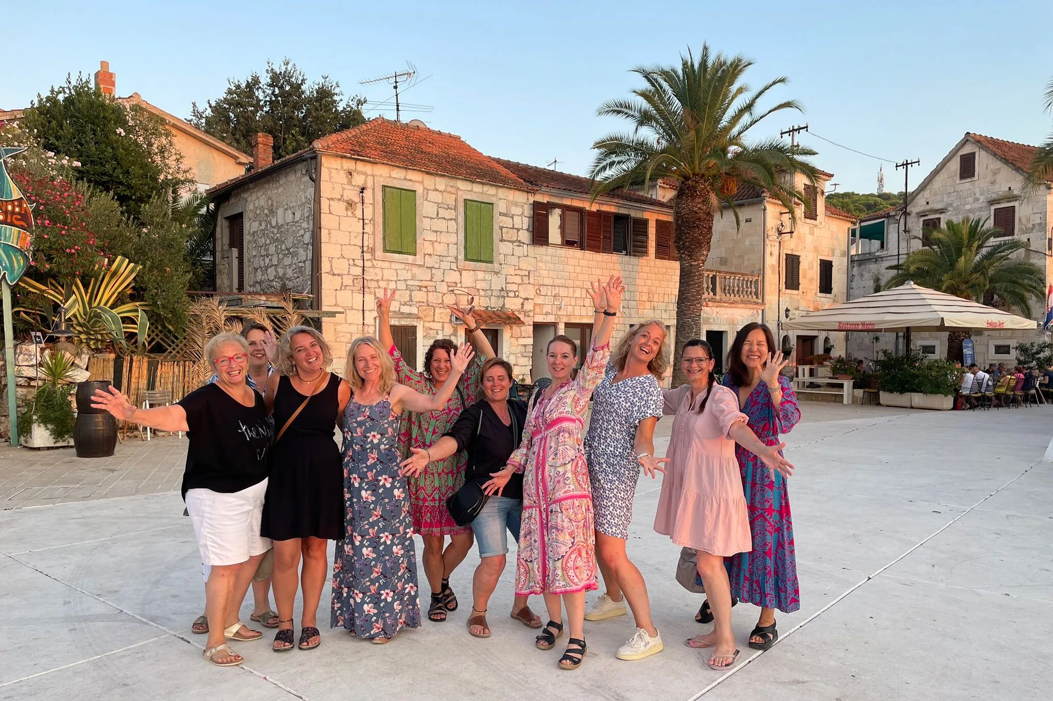 Teilnehmerinnen beim Frauenretreat Kroatien in Rogoznica